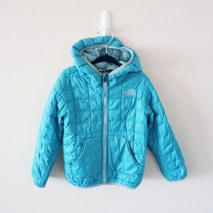 *SOLD* The North Face THERMOBALL Hooded Jacket BLUE Girl 4T
